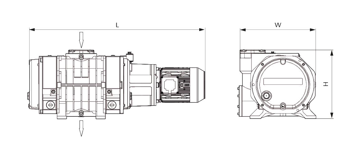 Panda WV 2400 A罗茨真空泵